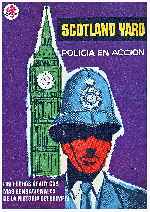 carátula carteles de Scotland Yard - 1954