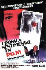 carátula carteles de Cronica Sentimental En Rojo