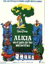 carátula carteles de Alicia En El Pais De Las Maravillas - 1951 - V3