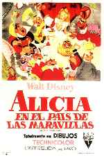 carátula carteles de Alicia En El Pais De Las Maravillas - 1951 - V4