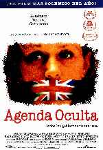 carátula carteles de Agenda Oculta - 1990