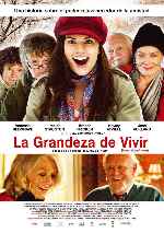 carátula carteles de La Grandeza De Vivir