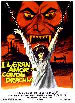 carátula carteles de El Gran Amor Del Conde Dracula