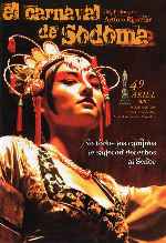 carátula carteles de El Carnaval De Sodoma - V2
