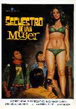 carátula carteles de Secuestro De Una Mujer