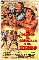 carátula carteles de El Blanco El Amarillo Y El Negro - V2