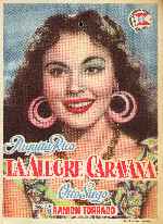 carátula carteles de La Alegre Caravana