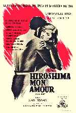 carátula carteles de Hiroshima Mon Amour - V2