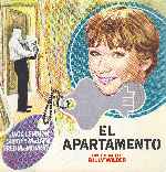 carátula carteles de El Apartamento - 1960 - V2
