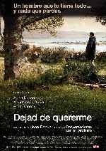 carátula carteles de Dejad De Quererme