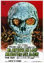 carátula carteles de El Ataque De Los Muertos Sin Ojos