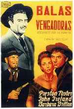 carátula carteles de Balas Vengadoras - V3
