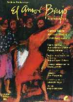 cartula carteles de El Amor Brujo - 1986