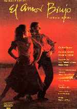 cartula carteles de El Amor Brujo - 1986 - V2