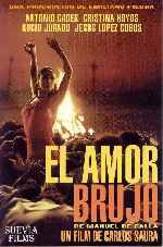 carátula carteles de El Amor Brujo -1986 - V3