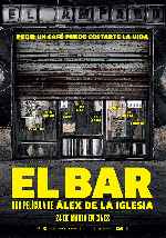 carátula carteles de El Bar
