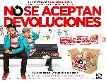 carátula carteles de No Se Aceptan Devoluciones - V05