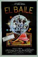 carátula carteles de El Baile - 1982