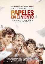 carátula carteles de Papeles En El Viento - V2