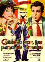 carátula carteles de Cuidado Con Las Personas Formales