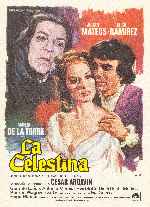 carátula carteles de La Celestina - 1969