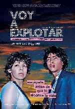 carátula carteles de Voy A Explotar