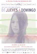 carátula carteles de De Jueves A Domingo - V5