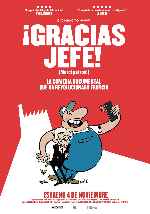 carátula carteles de Gracias Jefe
