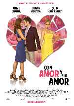 carátula carteles de Con Amor Y Sin Amor