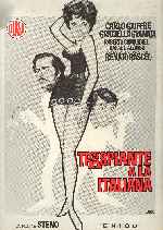 carátula carteles de Trasplante A La Italiana