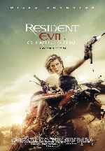 carátula carteles de Resident Evil - El Capitulo Final - V2