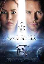 carátula carteles de Passengers - 2016 - V2