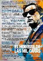 carátula carteles de El Hombre De Las Mil Caras - 2016 - V8