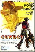 carátula carteles de Cowboy - 1958