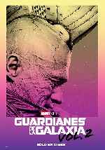 carátula carteles de Guardianes De La Galaxia Vol. 2 - V09