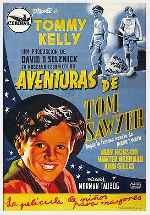 carátula carteles de Las Aventuras De Tom Sawyer - 1938 - V3