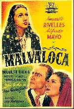 carátula carteles de Malvaloca - 1942 - V2