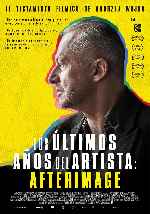carátula carteles de Los Ultimos Anos Del Artista - Afterimage