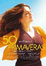 carátula carteles de 50 Primaveras