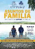 carátula carteles de Asuntos De Familia - 2016