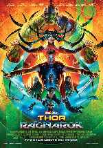 carátula carteles de Thor - Ragnarok - V02