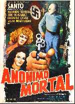 carátula carteles de Anonimo Mortal - V2