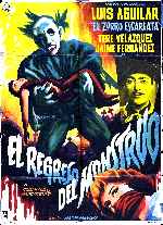 carátula carteles de El Regreso Del Monstruo - V2