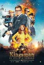 carátula carteles de Kingsman - El Circulo Dorado