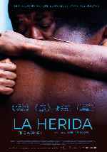 carátula carteles de La Herida - 2017