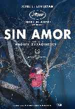 carátula carteles de Sin Amor - 2017