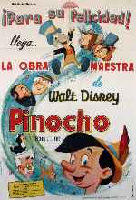carátula carteles de Pinocho - V11