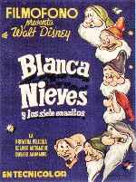cartula carteles de Blanca Nieves Y Los Siete Enanitos - V6