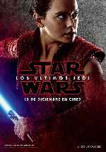 carátula carteles de Star Wars - Los Ultimos Jedi - V10
