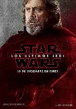 carátula carteles de Star Wars - Los Ultimos Jedi - V11